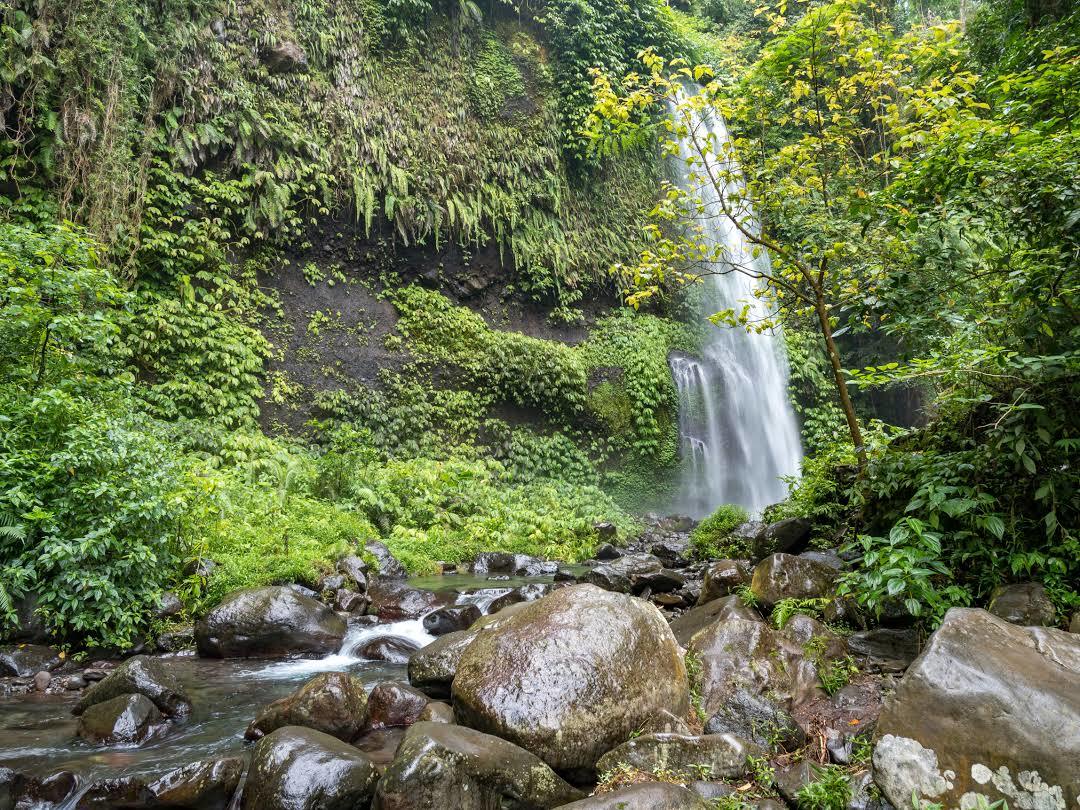 de Sendang Gile waterval